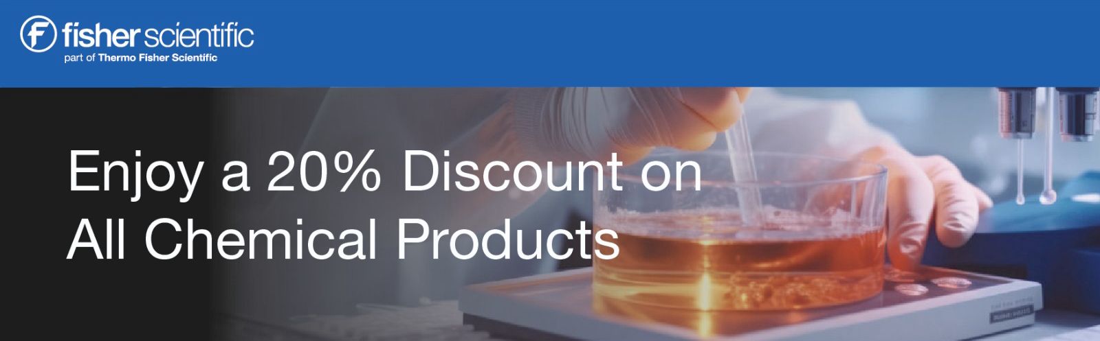 Myfisherstore Chemicals Year End Promotion